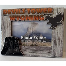  Devils Tower 4"x6" Framed Picture